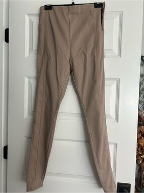 NWT Forever 21 Slim Fit Taupe Pants size medium side zipper